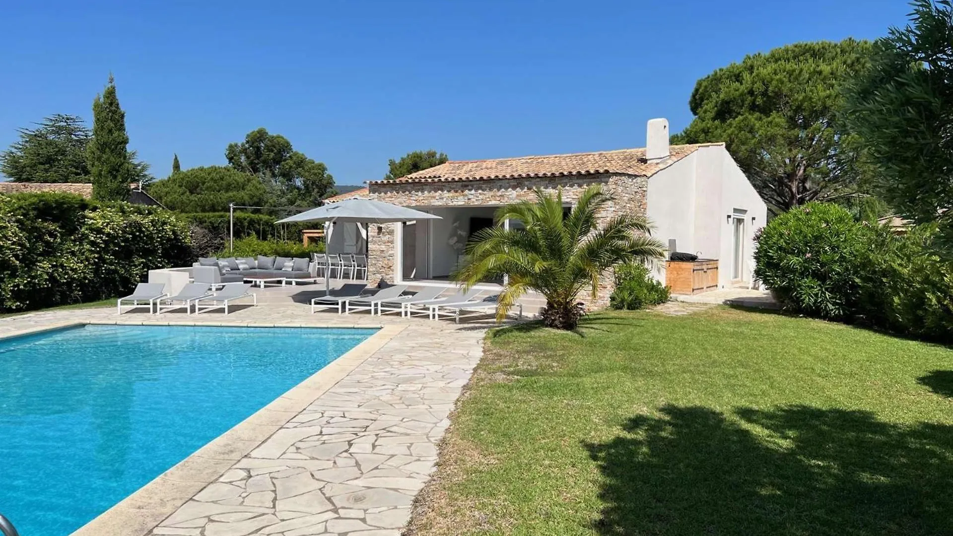 Mas Du Golfe - Villa Climatisee Avec Piscine Privee Pour 10 Personnes Grimaud 0*,